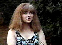 Brenda in red